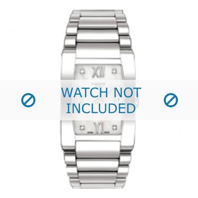Horlogeband Tissot T007309 T-Trend / T605024874 / GENEROSI Roestvrij staal (RVS) Staal 15mm