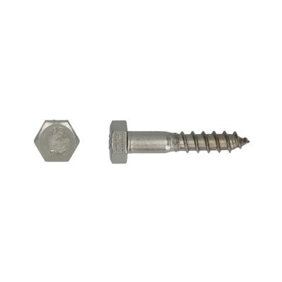 pgb-Europe PGB-FASTENERS | Houtdraadbout DIN 571 Ø 8,00x80 A2 | 50 st 000571A00008000803