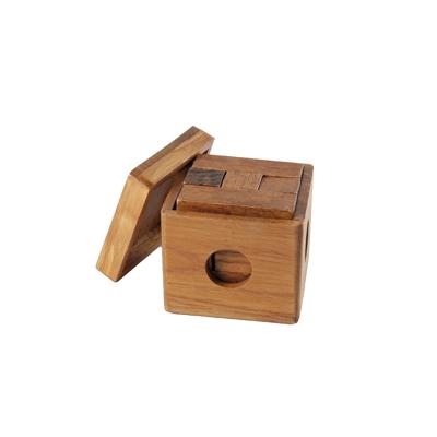 Longfield Games breinbreker IQ-puzzel junior 7 x 7 cm hout bruin Longfield Games breinbreker IQ-puzzel junior 7 x 7 cm hout bruin