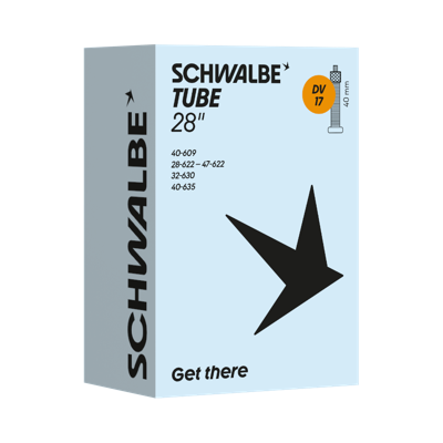 Schwalbe Benelux B.V. Schwalbe binnenband dv17 28" 28/47-622/635 hv 40mm Schwalbe Benelux B.V. Schwalbe binnenband dv17 28" 28/47-622/635 hv 40mm