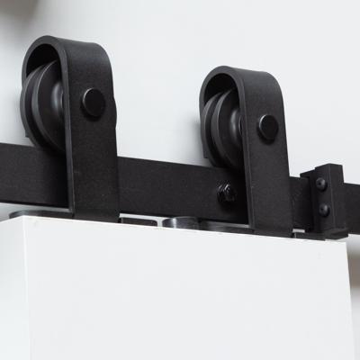 Intersteel Schuifdeursysteem Basic Top - mat zwart - thumbnail