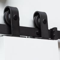Intersteel Schuifdeursysteem Basic Top - mat zwart - thumbnail