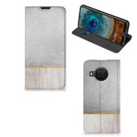 Nokia X20 | X10 Book | Wallet Case | Wood Concrete - thumbnail