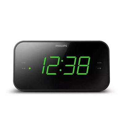 Philips TAR3306/12 Wekker radio Zwart - thumbnail