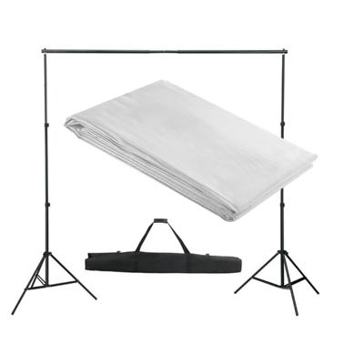 Achtergrondsysteem 300x300 cm wit