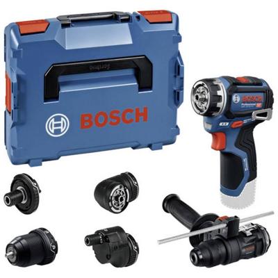Bosch Professional GSR 12V-32 FC FlexiClick schroefboormachine +5 opzetstukken 12V Basic Body in L-Boxx - 06019N7102