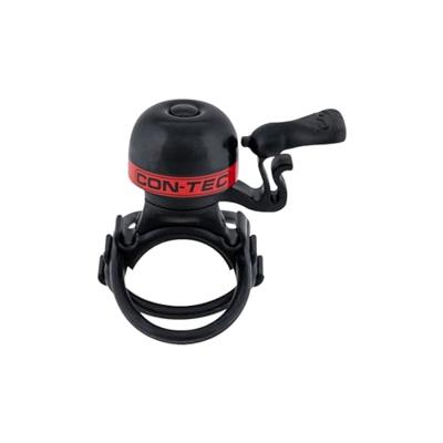CONTEC mini fietsbel "mini bing" ct bell mini bing black / red