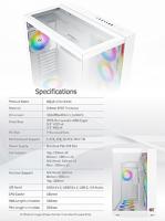 Xigmatek AQUA Ultra Arctic Midi-tower PC-behuizing Wit - thumbnail