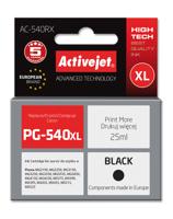 Activejet AC-540RX inkt (ter vervanging van Canon PG-540XL; Premium; 25 ml; zwart) - thumbnail