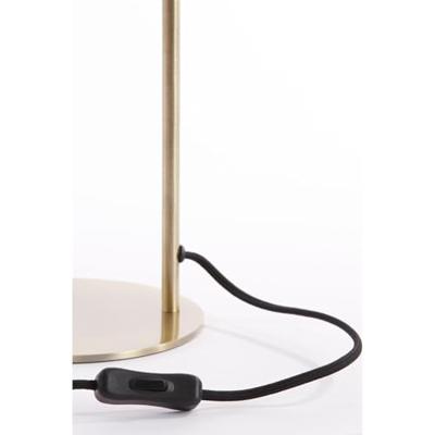 Light & Living Tafellamp 'Solna' 50cm hoog, kleur Smoke/Antiek Brons