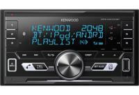 Kenwood DPX-M3100BT dubbele DIN digitale media-ontvanger met Bluetooth handsfree en iPod-besturing zwart - thumbnail