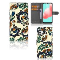 Wallet Case Samsung Galaxy A32 5G Barok Flower - thumbnail