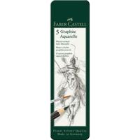 Faber Castell Aquarelpotlood Graphite - etui a 5 stuks - thumbnail