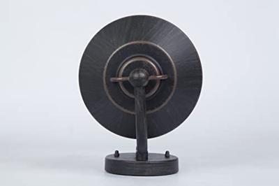 Buitenlamp voordeur zwart glas roest &apos;Cate&apos; E27