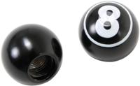 CONTEC ventieldop "valve.caps" ct valve caps 8 ball black - thumbnail