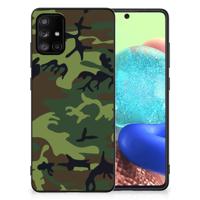 Samsung Galaxy A71 Back Case Army Dark - thumbnail