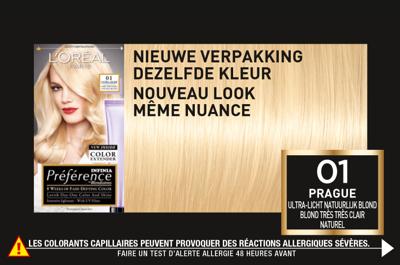 Loreal Preference 01 super licht natuurlijk blond (1 Set)