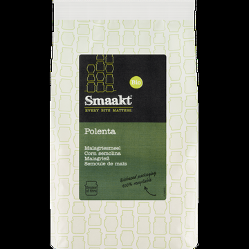 Smaakt Bio Maisgriesmeel Polenta 400 g bij Jumbo