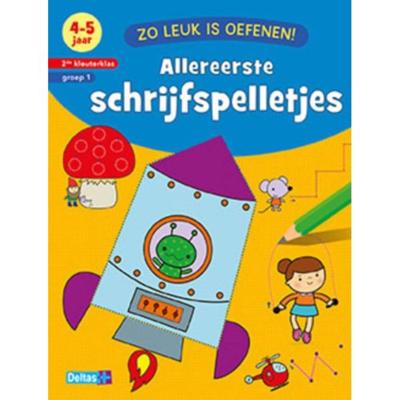 Allereerste schrijfspelletjes 4-5 jaar