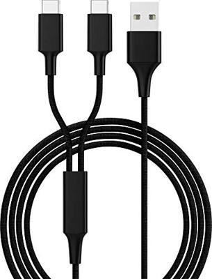 Smrter USB-laadkabel USB 2.0 USB-A stekker, USB-C stekker 1.20 m Zwart SMRTER_HYDRA_DUO_C_BK