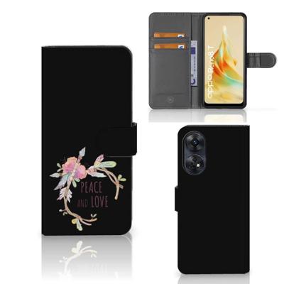 OPPO Reno8 T 4G Leuk Hoesje Boho Text OPPO Reno8 T 4G Leuk Hoesje Boho Text