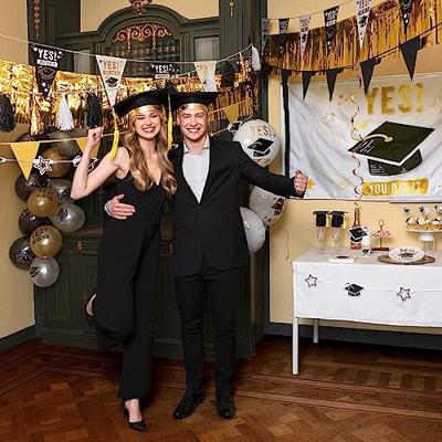 Set Latex ballonnen Yes You did It Afstudeerhoed (6st)