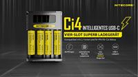 Nitecore Ci4 USB-C Oplader - thumbnail