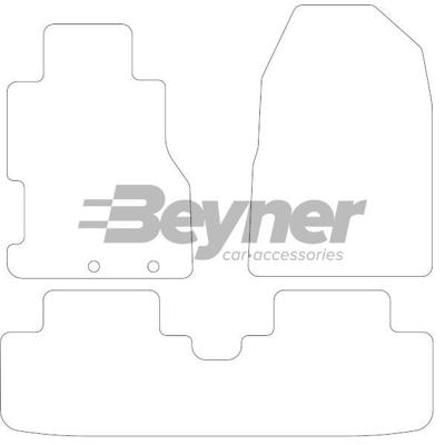 Automatten passend voor Honda Civic 2/4drs 2001-2006 3-delig BL1242603