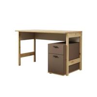 Meubella Kinderbureau Livingston - Eiken - 125 cm - thumbnail