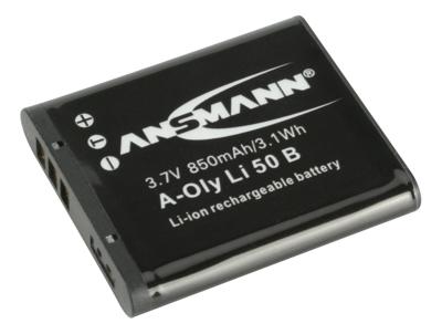 Ansmann LI-50B Camera-accu Vervangt originele accu LI-50B 3.7 V 730 mAh