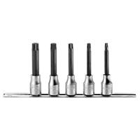 Facom set van 5 schroevendraaierdoppen met meervoudige vertanding xzn 1/2" - SV.J5 - thumbnail