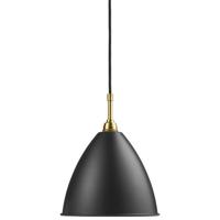 Gubi Bestlite BL9 M 21 Hanglamp - Messing & Mat zwart - thumbnail