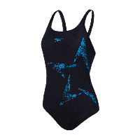 Speedo Endurance10 sportbadpak Boomstar zwart/blauw - thumbnail