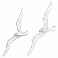 VidaXL Zeeuw 2 pcs zilver aluminium - thumbnail