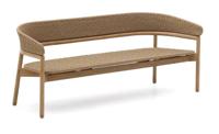 Kave Home 3-zits Tuinbank 'Arinella' Acaciahout en geweven touw - thumbnail