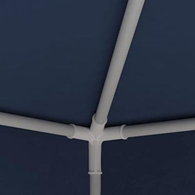 Partytent met zijwanden professioneel 90 g/m² 4x9 m blauw - thumbnail