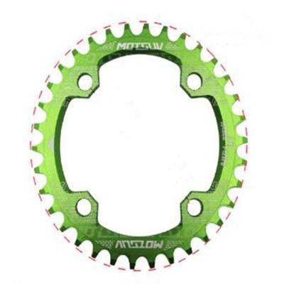 MOTSUV ronde smalle brede Chainring MTB fiets 104BCD tand plaat onderdelen elliptische plaat 36T (groen) MOTSUV ronde smalle brede Chainring MTB fiets 104BCD tand plaat onderdelen elliptische plaat 36T (groen)