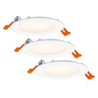 OSRAM HOMELIGHTING Downlight Slim Set 3 x 120mm 3000K 4099854445903 LED-buitenlamp (wand) 8.00 W Wit - thumbnail