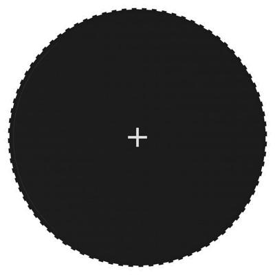 Springmat voor 14 feet/4,27 m ronde trampoline stof zwart