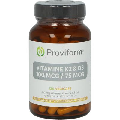 Vitamine K2 100 mcg & D3 75 mcg