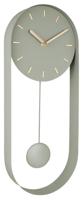 Karlsson Wandklok PendulumCharm groen - Ø 20 x 50cm - KA5822DG - thumbnail