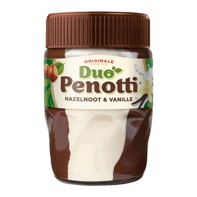Duo Penotti - Hazelnoot En Vanille - 6x 400g Duo Penotti - Hazelnoot En Vanille - 6x 400g
