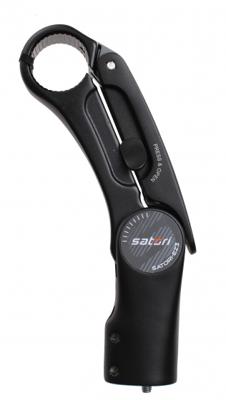 Marwi Voorbouw satori ez3 ahs verstelbaar 31.8mm matzwart Marwi Voorbouw satori ez3 ahs verstelbaar 31.8mm matzwart