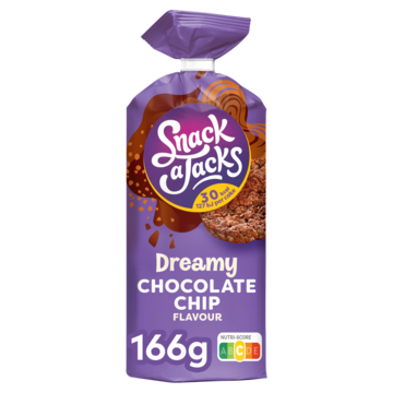 Rijstwafel snack-a-jacks chocololate chip