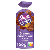 Rijstwafel snack-a-jacks chocololate chip - thumbnail