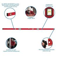 Milwaukee REDSTICK™ Backbone box waterpas magnetisch 240cm - 4932459075 - thumbnail