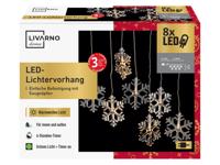 LIVARNO home LED-lichtgordijn (Sneeuwvlokken warmwit) - thumbnail