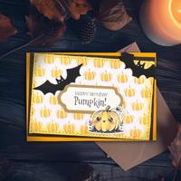 Vaessen Creative • snij- en embossingmallen spook & vleermuis vriendjes 3st. - thumbnail