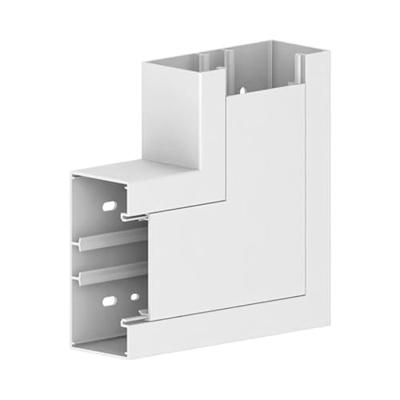 GGK 18350 Vlakke winkelhaken (b x d) 130 mm x 62 mm Zuiver wit 1 stuk(s)