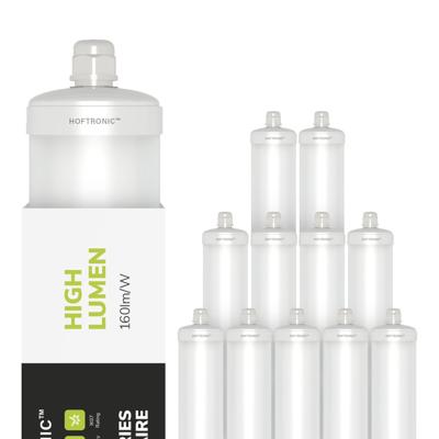 S-Series - Set van 12 LED TL armaturen 120cm - IP65 Waterdicht - 24 Watt 3840 Lumen (160lm/W) - 4000K Neutraal wit - Koppelbaar - IK07 - S-Series Tri-Proof plafondverlichting